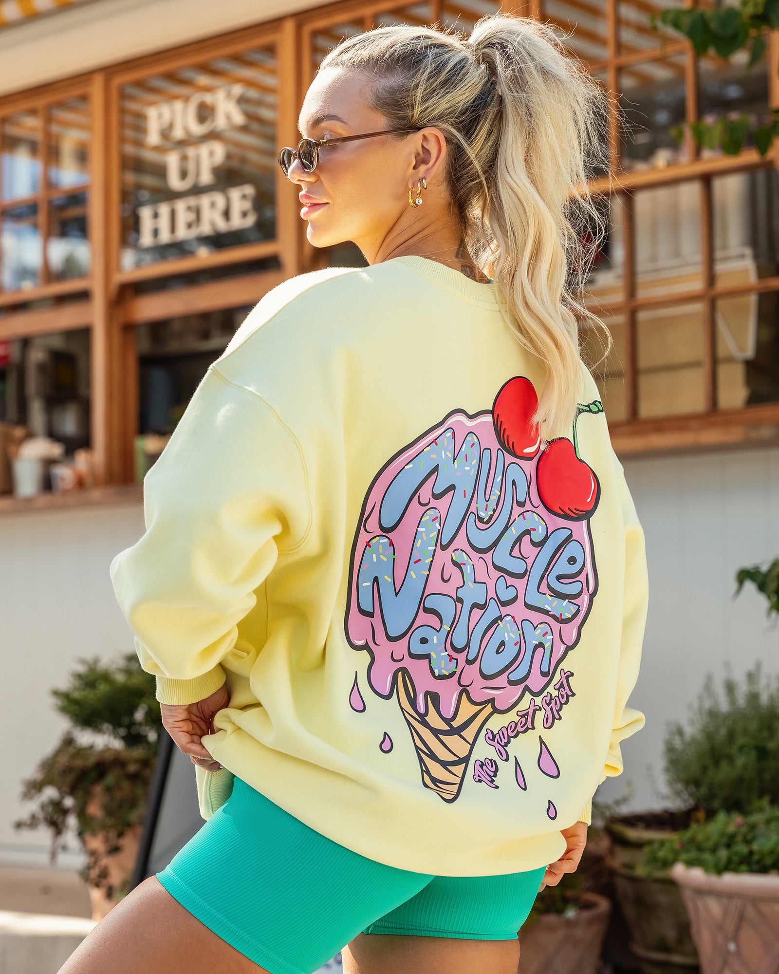 Tasty Oversized Pullover - Limoncello-Tops-XXS-052512LMCO-XXS-MNAPPRL42673-1-Muscle Nation