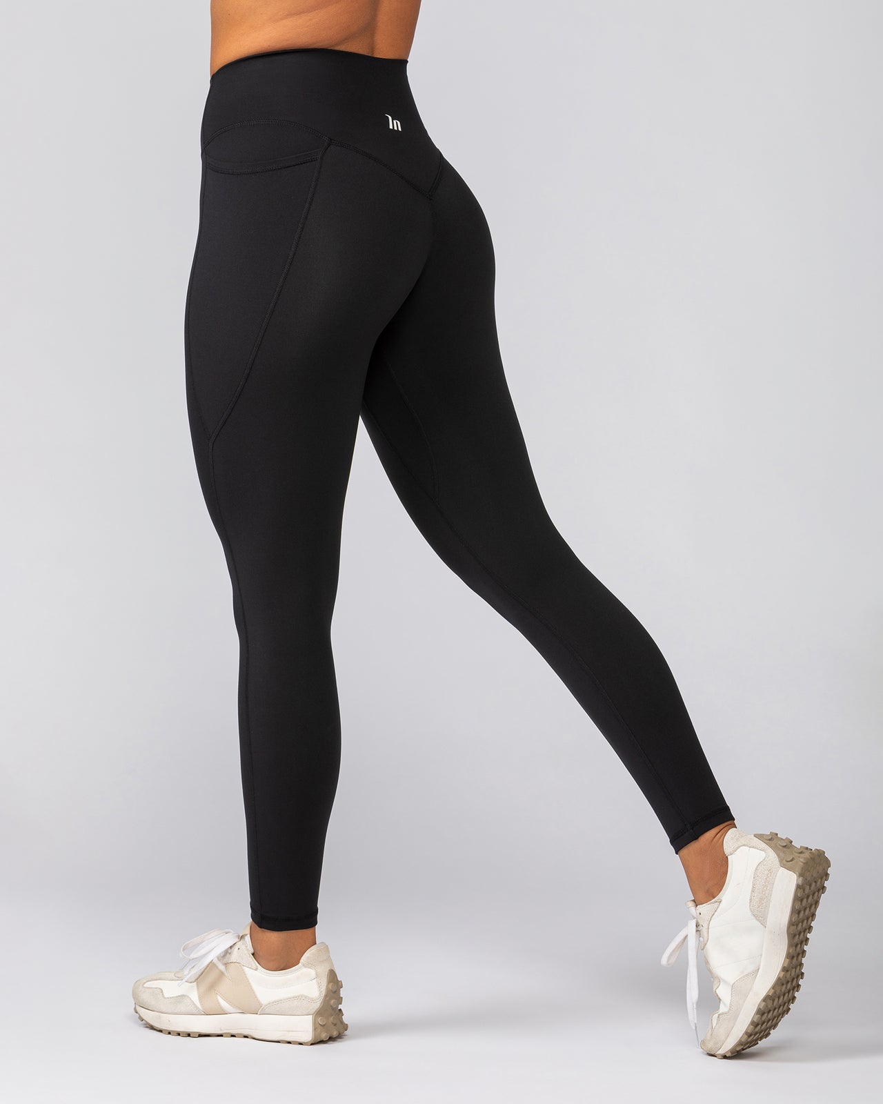 Liberty Pocket Ankle Length Leggings - Black-Leggings-XXS-042536BLK-XXS-MNAPPRL40804-4-Muscle Nation