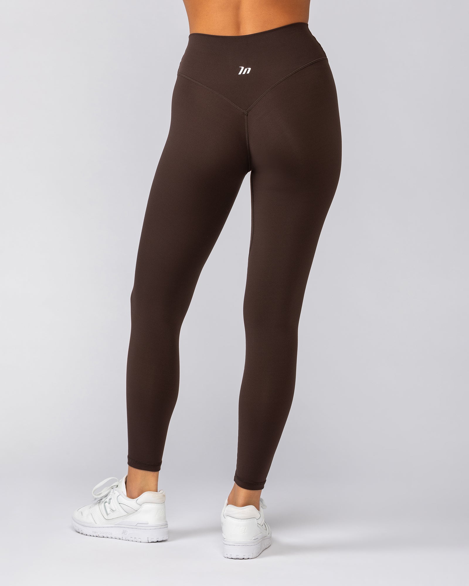 Liberty Zero Rise Ankle Length Leggings - Cocoa-Leggings-XXS-042534COCOA-XXS-MNAPPRL41667-6-Muscle Nation