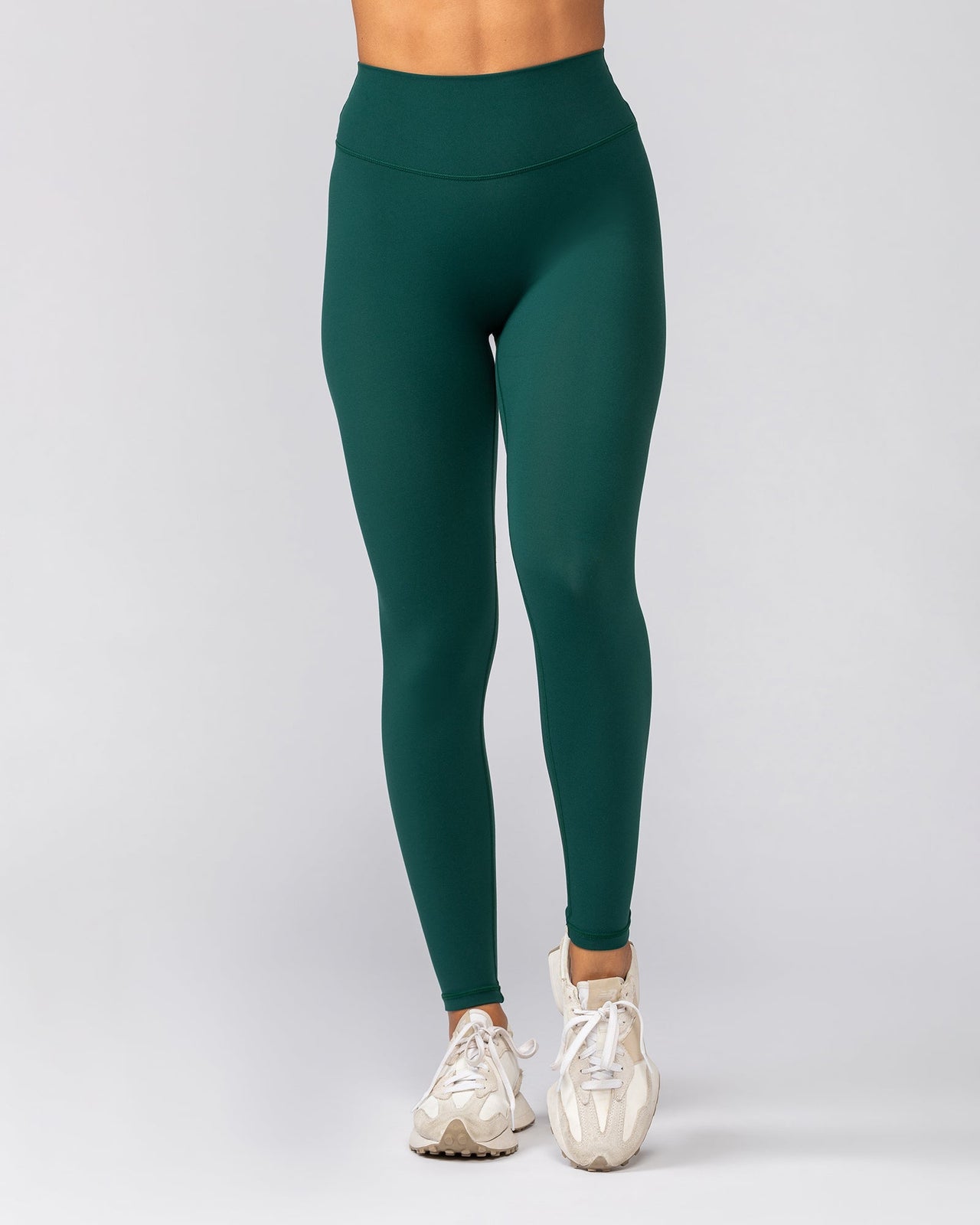Liberty Zero Rise Ankle Length Leggings - Evergreen-Leggings-XXS-042534EVEGRN-XXS-MNAPPRL41676-2-Muscle Nation