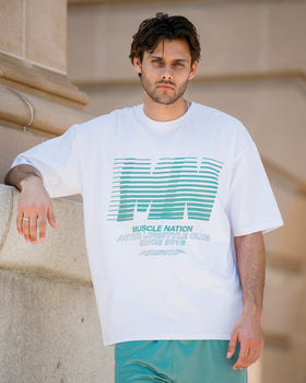 Lifestyle Pump Cover - White-T-Shirts-XS-1125179WHT-XS-MNAPPRL47471-1-Muscle Nation