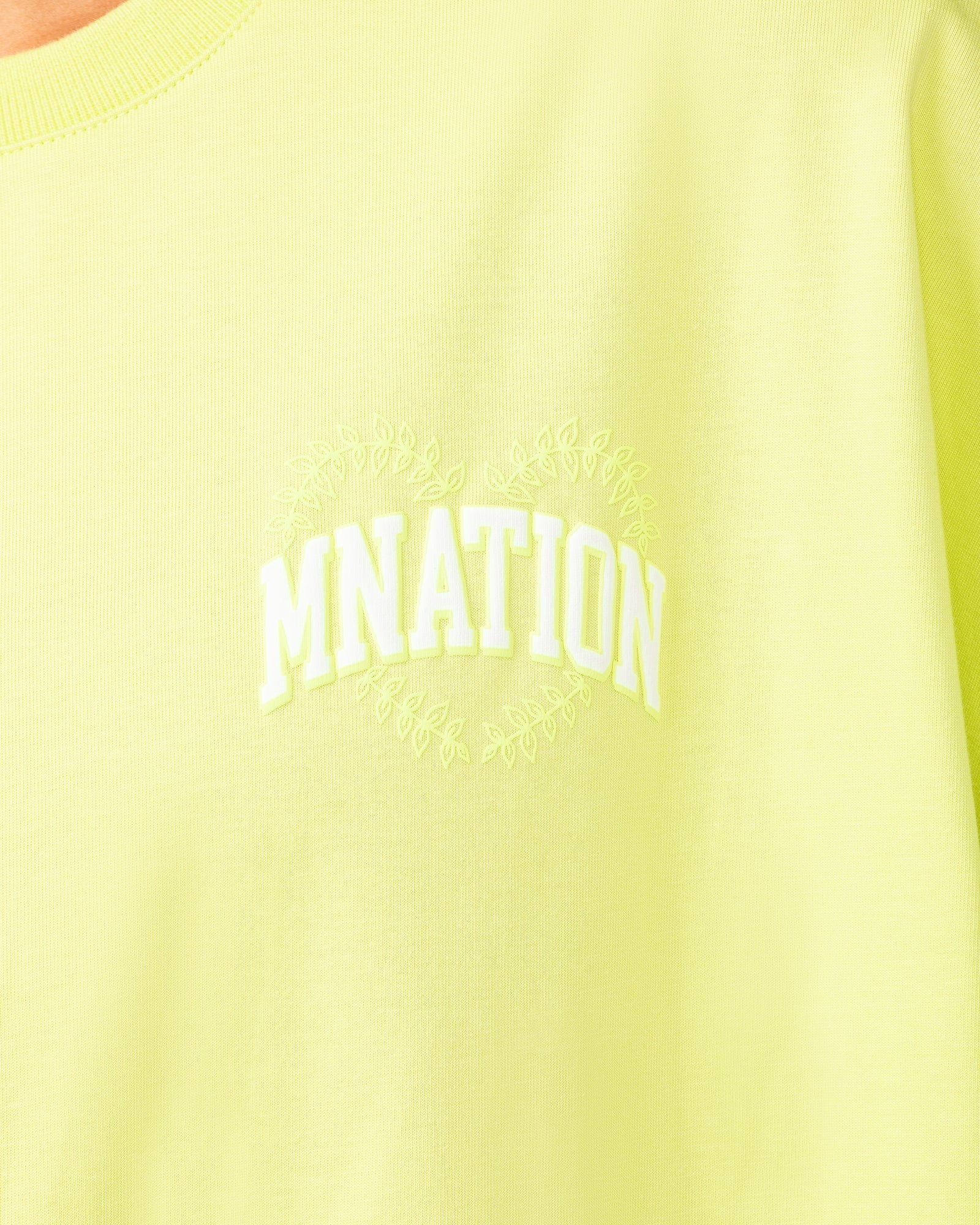 Lovers Oversized Tee - Limeade-T-Shirts-XXS-022538LMADE-XXS-MNAPPRL42068-3-Muscle Nation