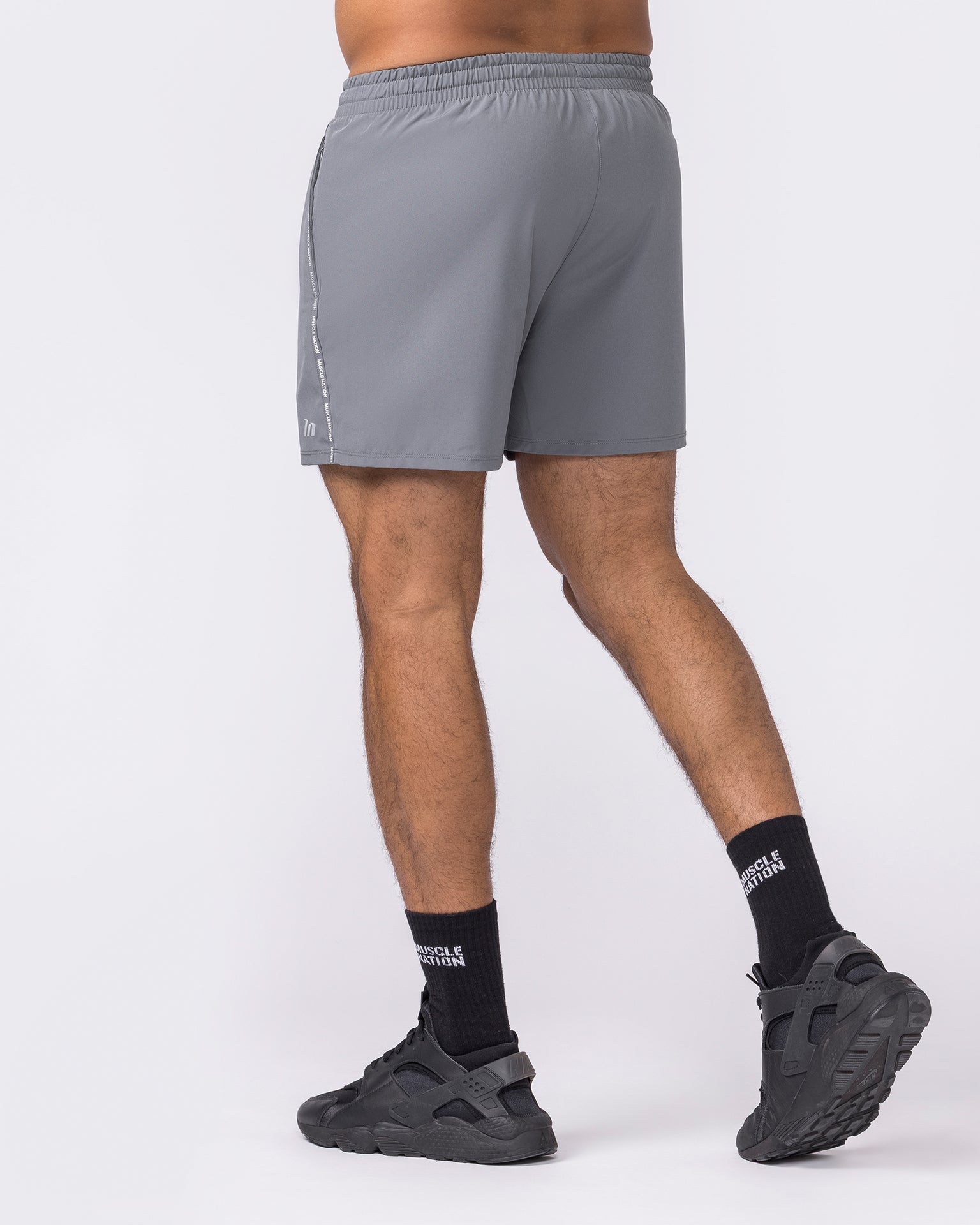 Iconic New Heights 4" Shorts Tornado - Muscle Nation men's gym shorts, view 4