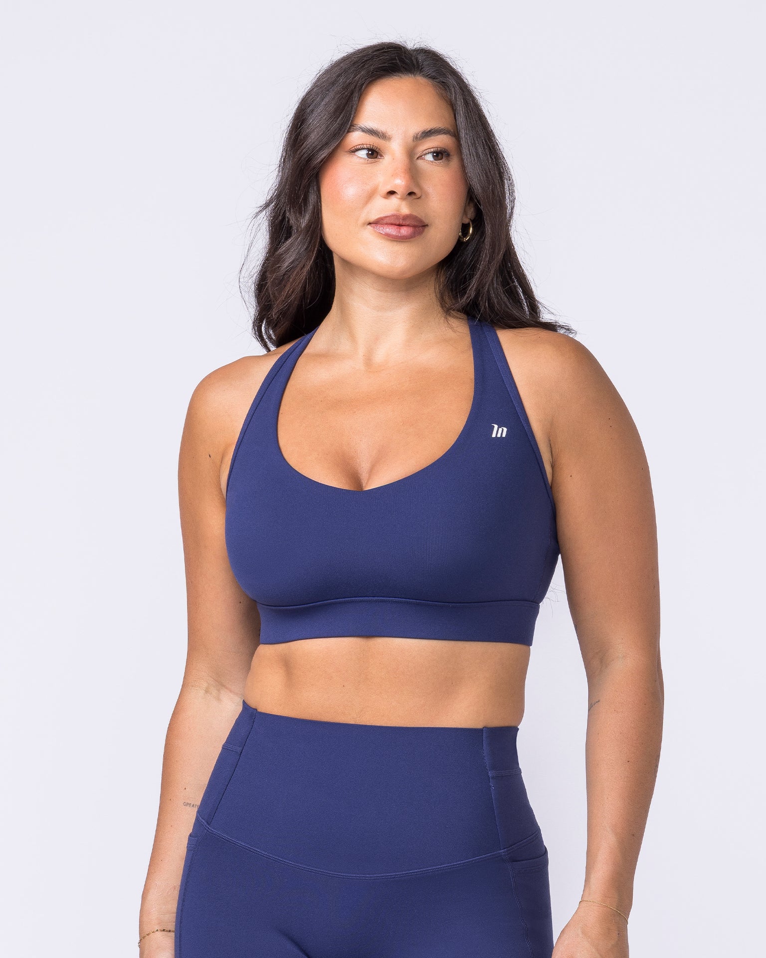 Unrivalled Moulded Bra - Classic Navy-Sports Bras-XS-022609CNAVY-XS-MNAPPRL48462-1-Muscle Nation