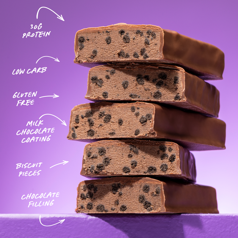 HIGH PROTEIN BAR - Choc Fudge Brownie - Box of 12-Protein Bars-MNSUPPS0417-19359054001906-3-Muscle Nation