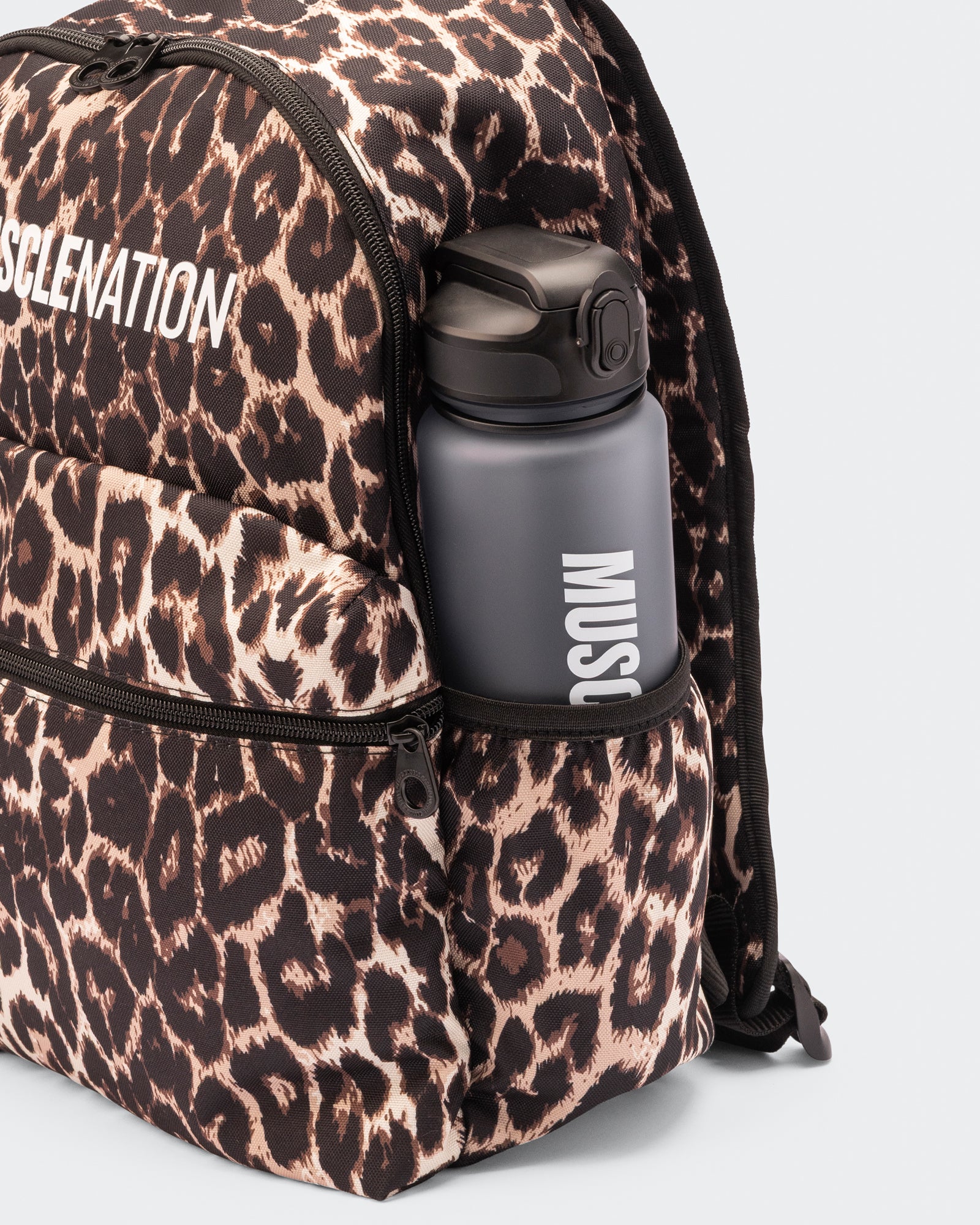 Muscle Nation Backpack - True Leopard Print-Accessories-ACC1125217TLPDP-MNAPPRL47987-2-Muscle Nation