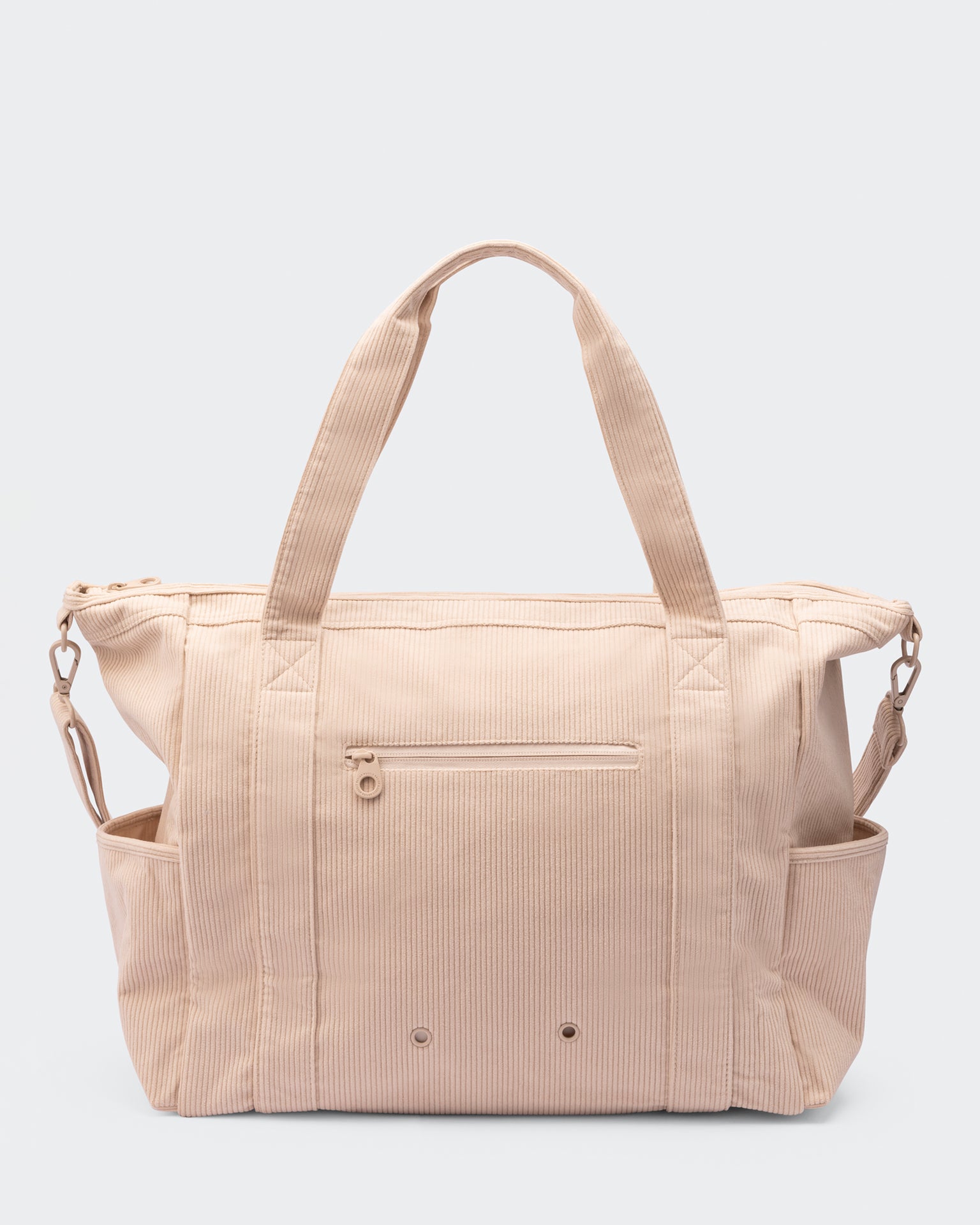 Muscle Nation Corduroy Tote Bag - Soft Beige-Accessories-ACC1125222SBEI-MNAPPRL47989-3-Muscle Nation