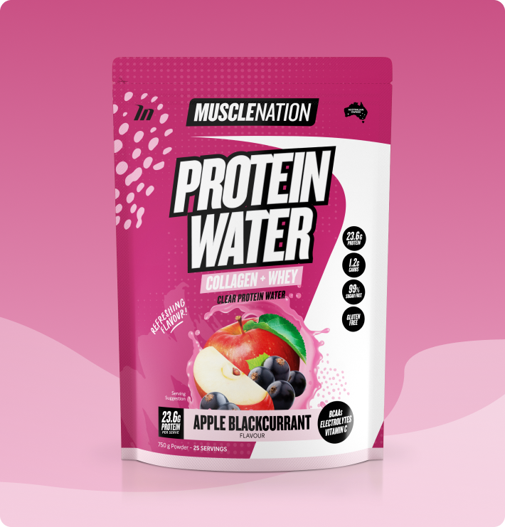 PROTEIN WATER - Apple Blackcurrant - 25 serves 750g-Protein Waters-MNSUPPS0236-9359054001220-1-Muscle Nation
