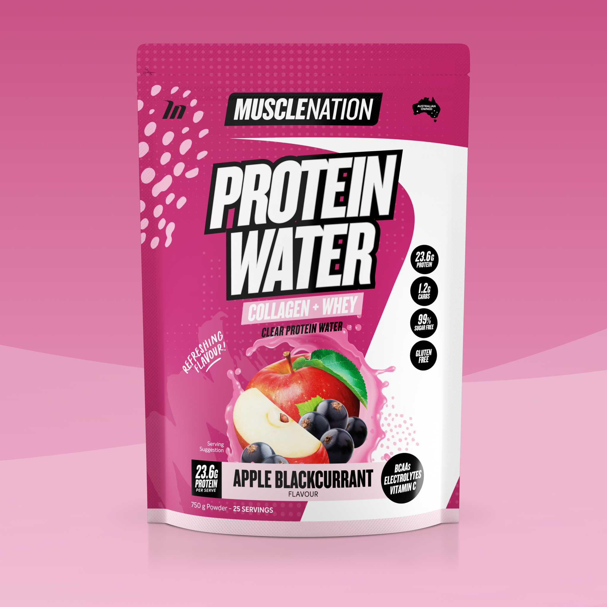 PROTEIN WATER - Apple Blackcurrant - 25 serves PROTEIN WATER - Apple Blackcurrant - 25 serves