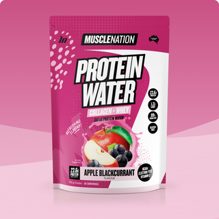 PROTEIN WATER - Apple Blackcurrant - 25 serves 750g-Protein Waters-MNSUPPS0236-9359054001220-1-Muscle Nation