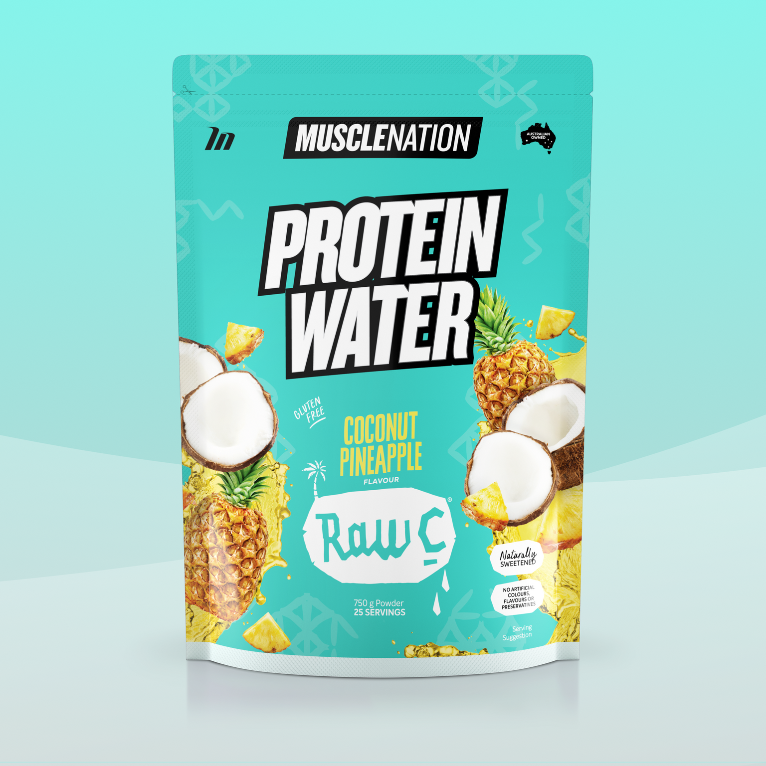 PROTEIN WATER - Coconut Pineapple - 300ml Tub-Protein Waters-1-Muscle Nation