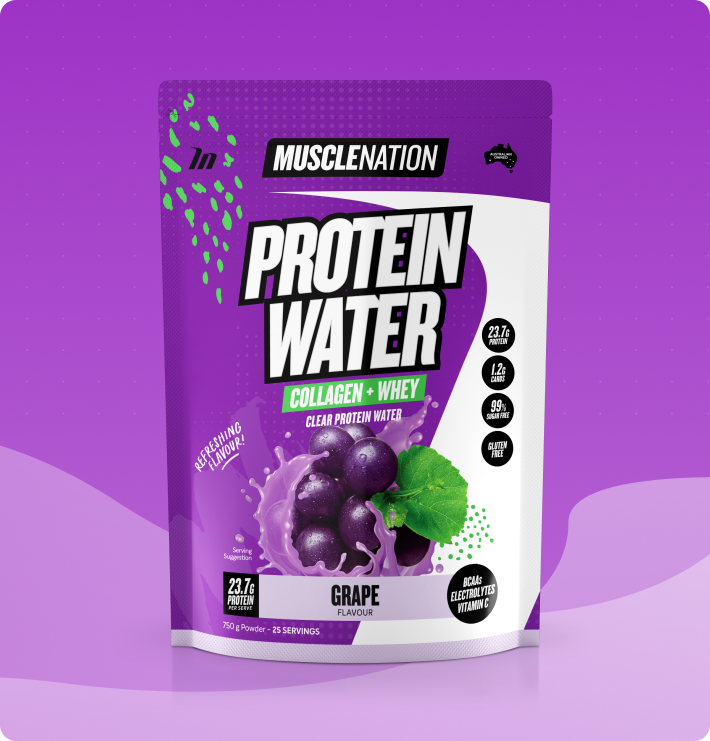 PROTEIN WATER - Grape - 25 serves 750g-Protein Waters-MNSUPPS0323-9359054001190-1-Muscle Nation