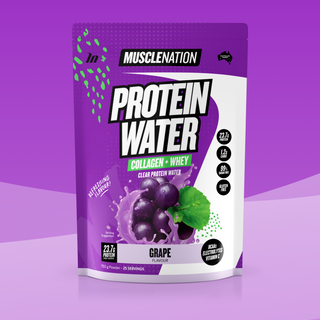 PROTEIN WATER - Grape - 25 serves 750g-Protein Waters-MNSUPPS0323-9359054001190-1-Muscle Nation