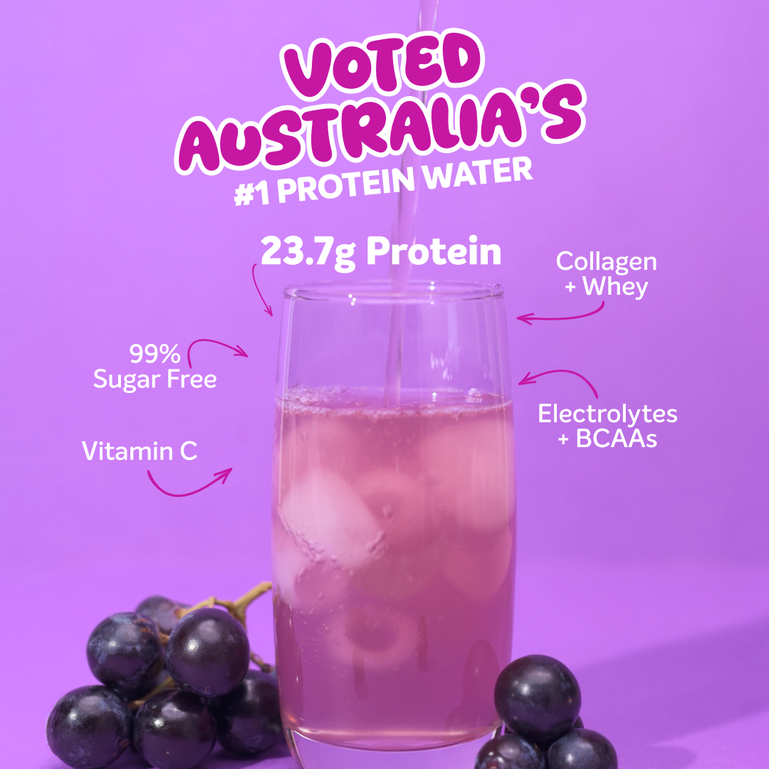 PROTEIN WATER - Grape - 25 serves 750g-Protein Waters-MNSUPPS0323-9359054001190-2-Muscle Nation
