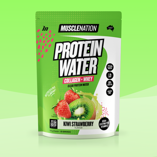 PROTEIN WATER - Kiwi Strawberry - 25 serves 750g-Protein Waters-MNSUPPS0255-9359054001244-1-Muscle Nation