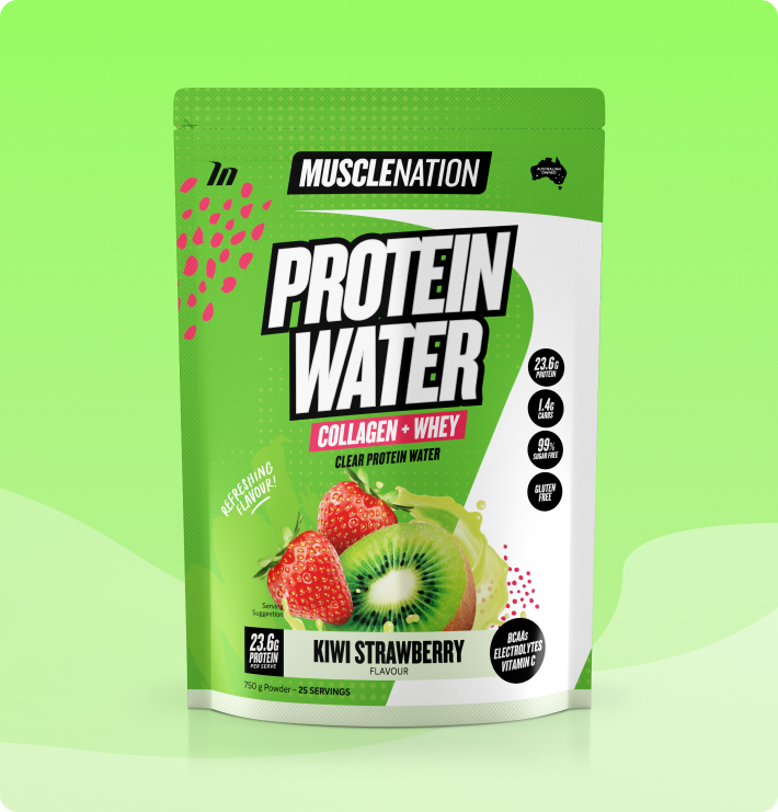 PROTEIN WATER - Kiwi Strawberry - 25 serves 750g-Protein Waters-MNSUPPS0255-9359054001244-1-Muscle Nation
