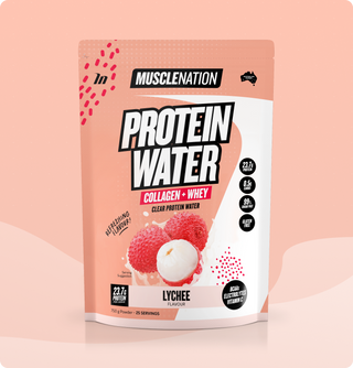 PROTEIN WATER - Lychee - 25 serves 750g-Protein Waters-MNSUPPS0369-9359054002104-1-Muscle Nation
