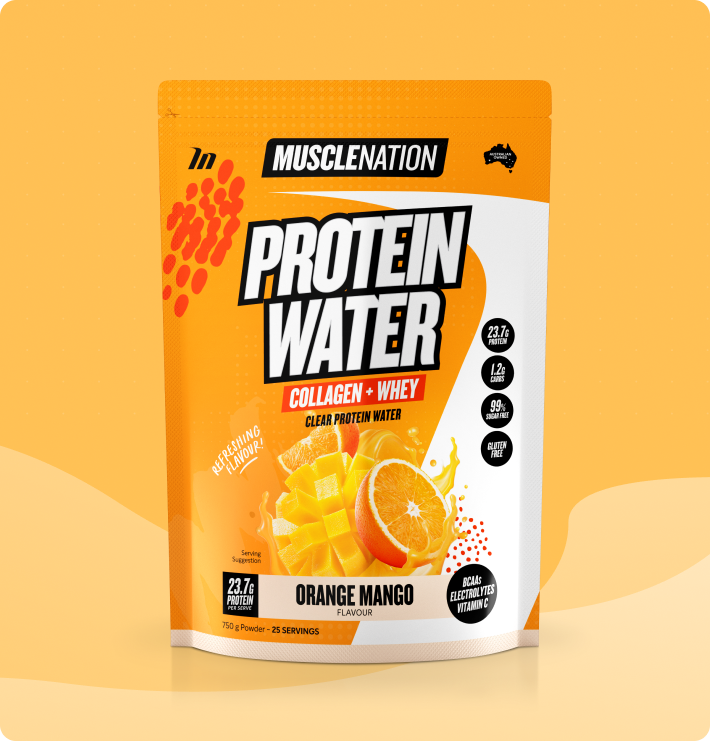 PROTEIN WATER - Orange Mango - 25 serves 750g-Protein Waters-MNSUPPS0332-9359054001305-1-Muscle Nation