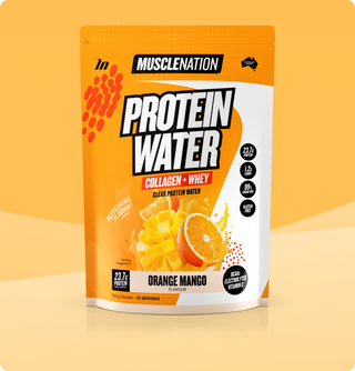 PROTEIN WATER - Orange Mango - 25 serves 750g-Protein Waters-MNSUPPS0332-9359054001305-1-Muscle Nation