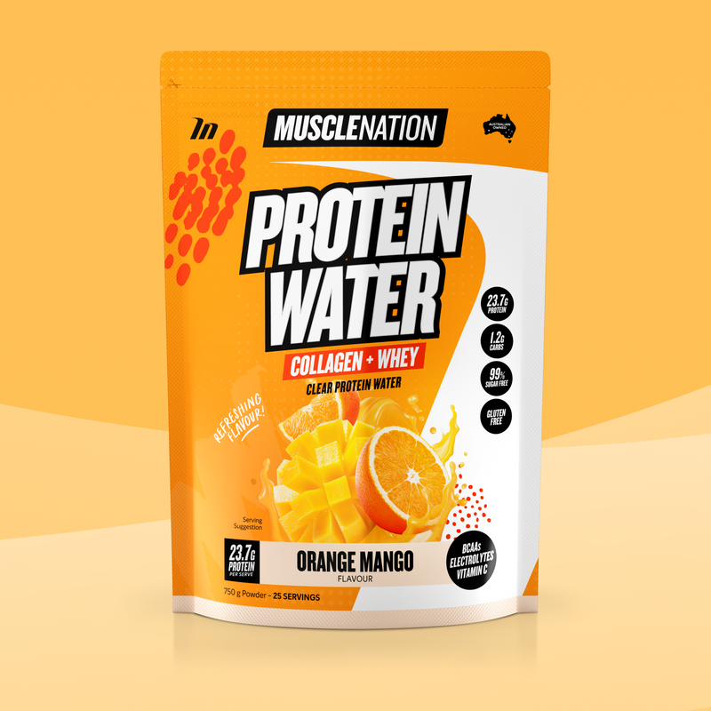 PROTEIN WATER - Orange Mango - 25 serves 750g-Protein Waters-MNSUPPS0332-9359054001305-1-Muscle Nation