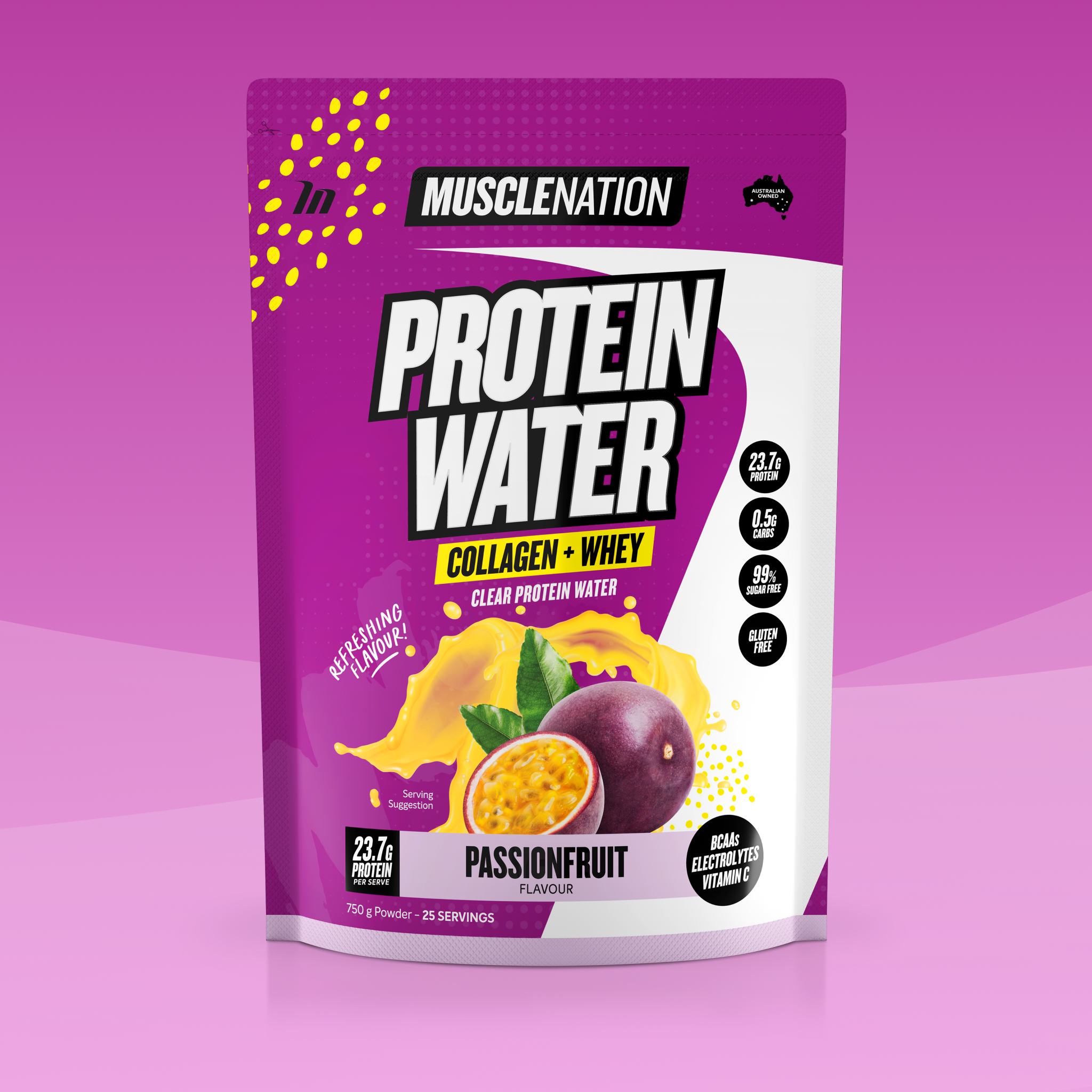 PROTEIN WATER - Passionfruit - 25 serves PROTEIN WATER - Passionfruit - 25 serves