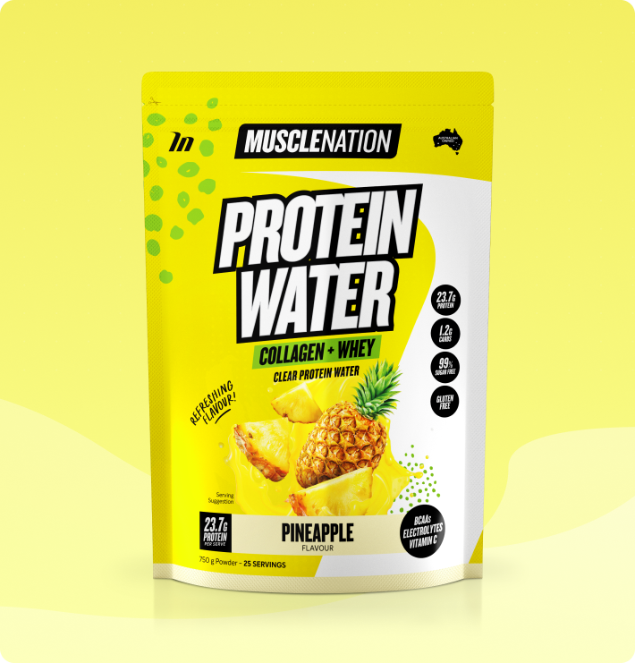 PROTEIN WATER - Pineapple - 25 serves 750g-Protein Waters-MNSUPPS0330-9359054001282-1-Muscle Nation
