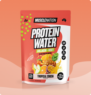 PROTEIN WATER - Tropical Crush - 25 serves 750g-Protein Waters-MNSUPPS0239-9359054001206-1-Muscle Nation