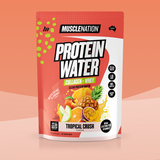 PROTEIN WATER - Tropical Crush - 25 serves 750g-Protein Waters-MNSUPPS0239-9359054001206-1-Muscle Nation