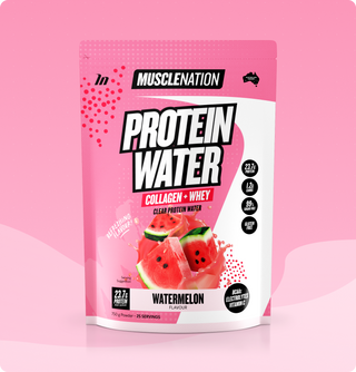 PROTEIN WATER - Watermelon - 25 serves 750g-Protein Waters-MNSUPPS0329-9359054001275-1-Muscle Nation