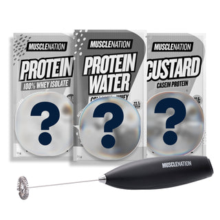 3x Random Sample Sachets + Electric Mixer-1-Muscle Nation