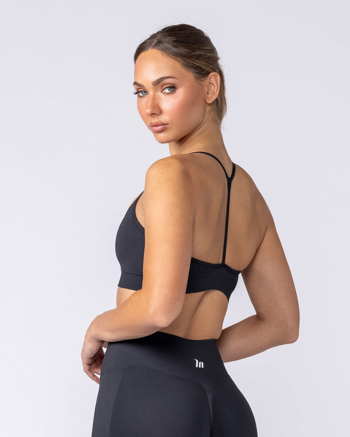 Revealed T-Back Seamless Bra - Black
