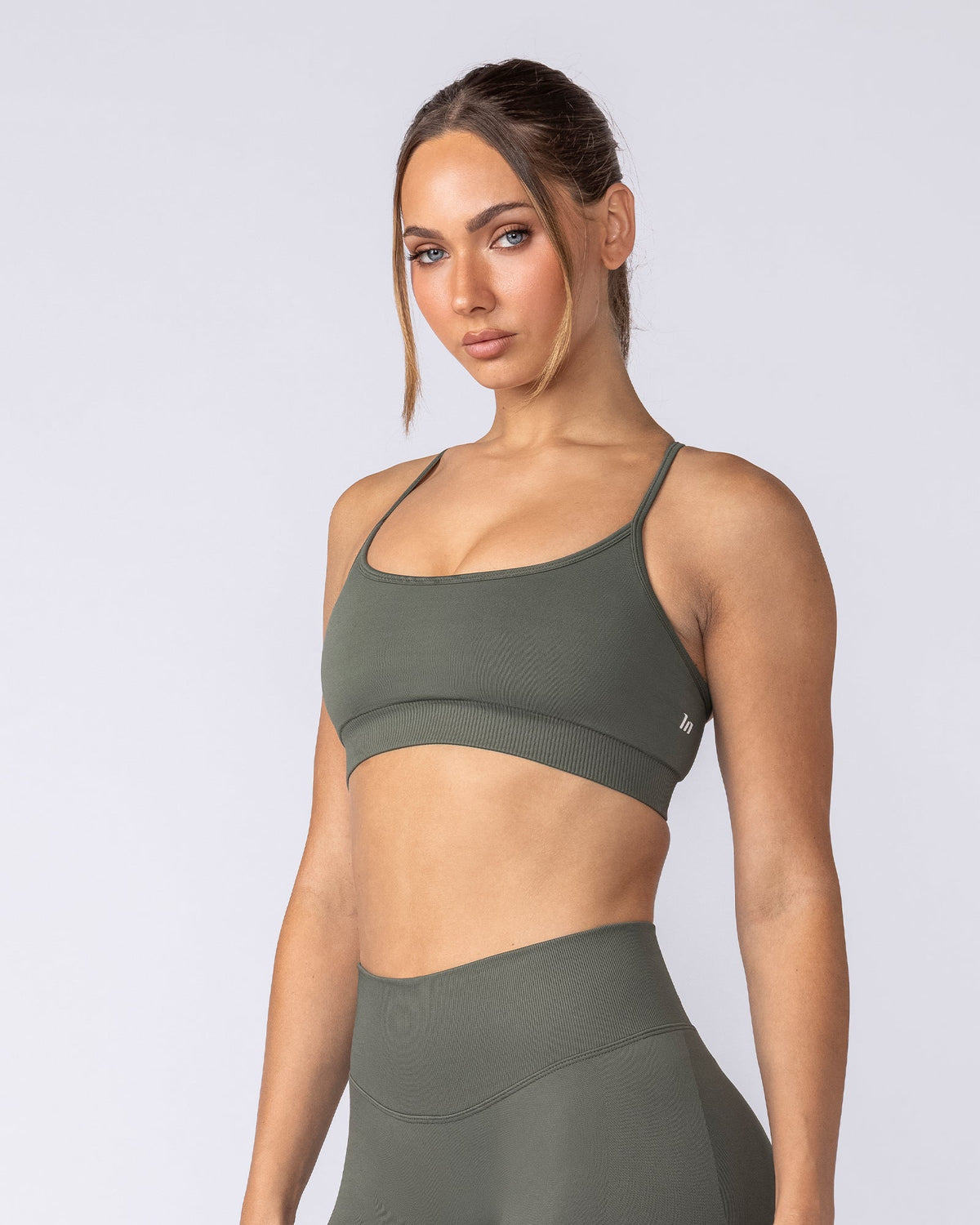 Revealed T-Back Seamless Bra - Eucalyptus
