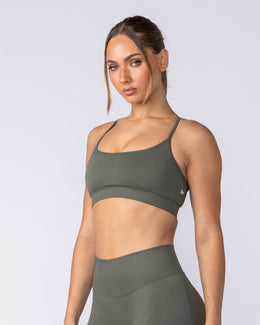 Revealed T-Back Seamless Bra - Eucalyptus