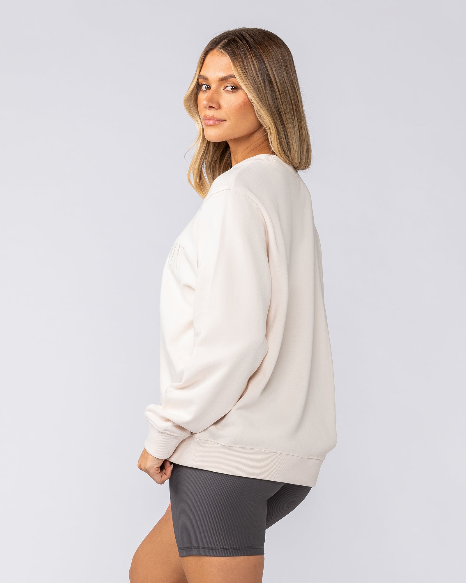 Scholar Relaxed Pullover - Travertine-Tops-XXS-052514TRAV-XXS-MNAPPRL42691-5-Muscle Nation