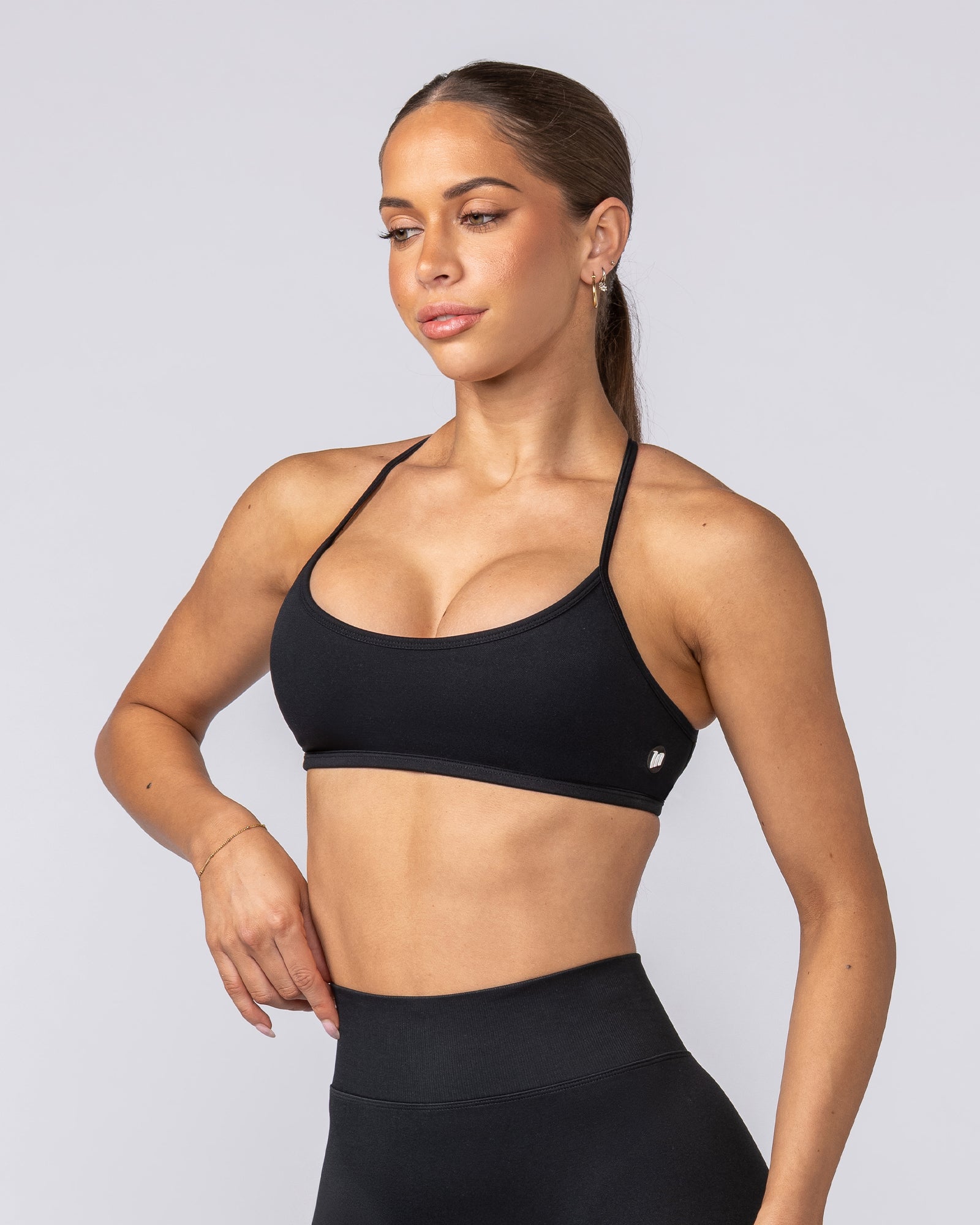 Sculpt Seamless Bralette - Black-Bralettes-XS-032540BLK-XS-MNAPPRL42808-2-Muscle Nation