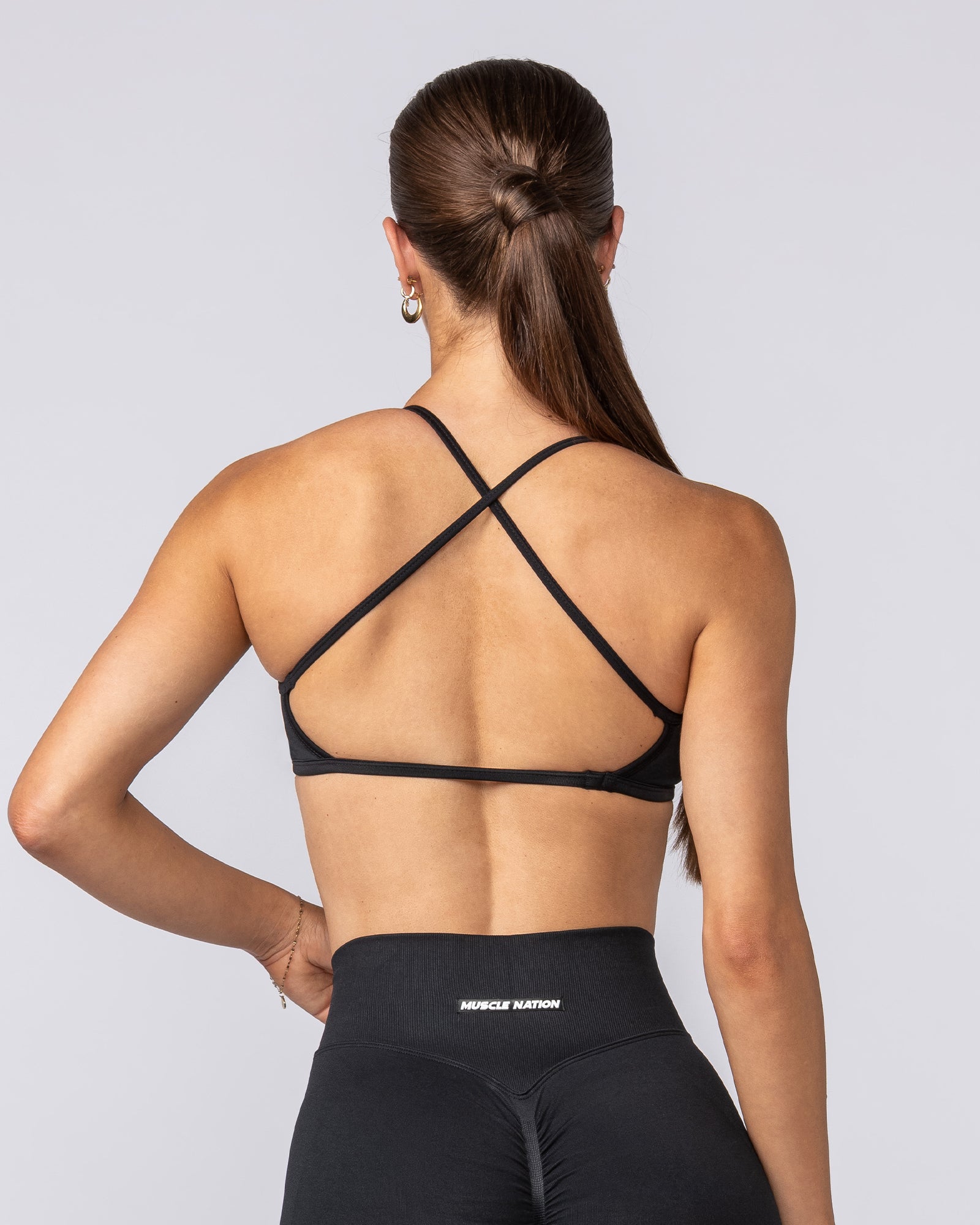Sculpt Seamless Bralette - Black-Bralettes-XS-032540BLK-XS-MNAPPRL42808-3-Muscle Nation