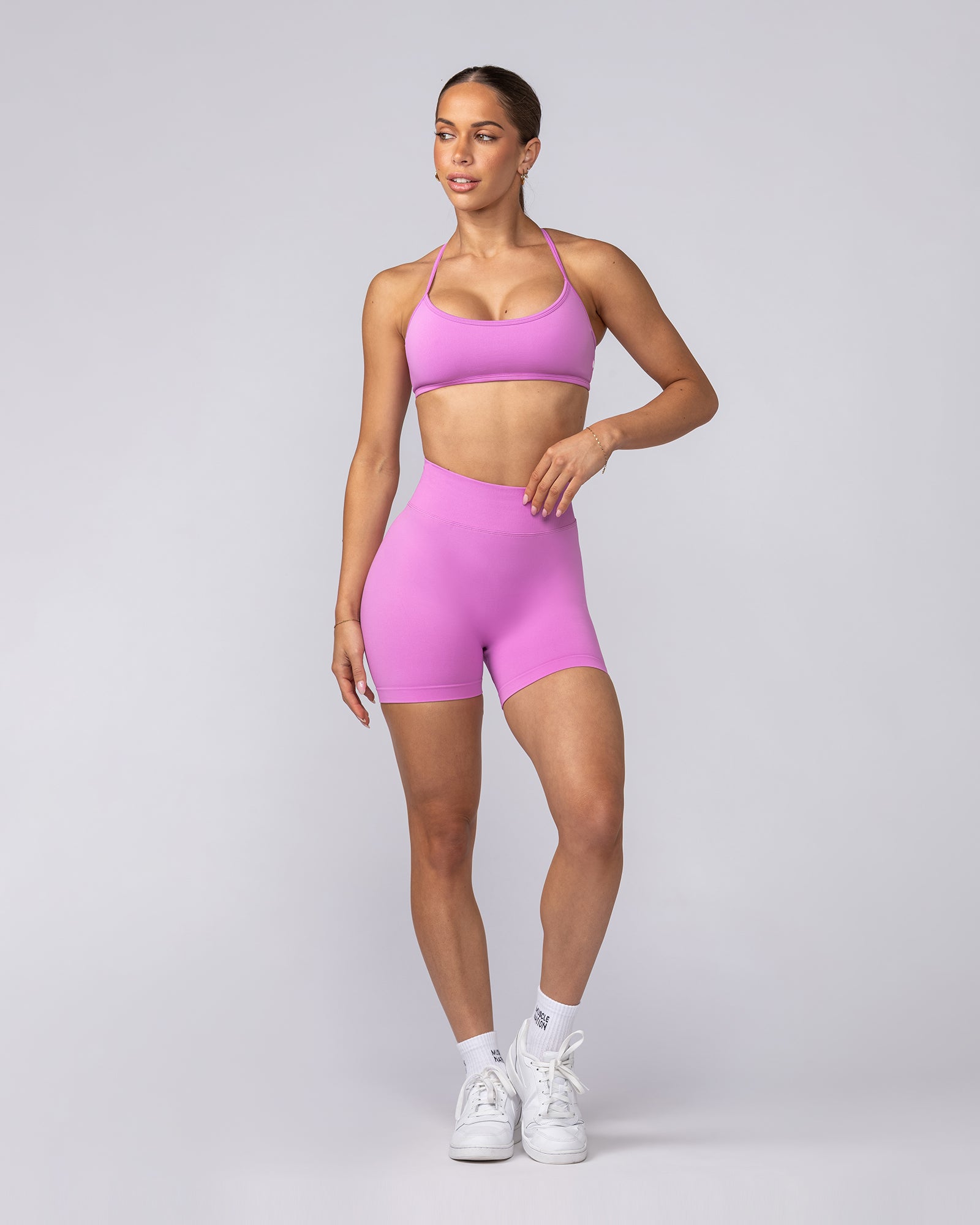 Sculpt Seamless Bralette - Peony-Bralettes-XS-072506PEONY-XS-MNAPPRL44077-5-Muscle Nation