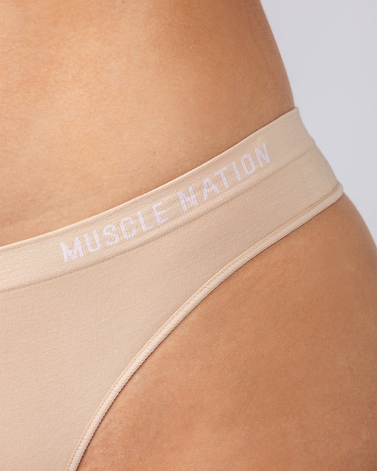 Seamless G-String - 1Pack - Beige-Accessories-XS-ACC022578BEIGE-XS-MNAPPRL43562-3-Muscle Nation