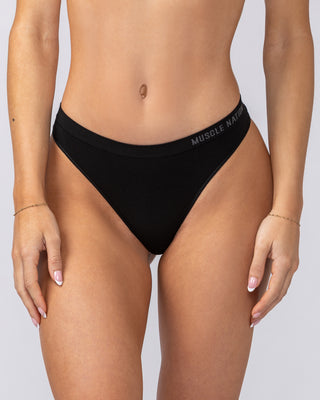 Seamless G-String - 1Pack - Black-Accessories-XS-ACC022578BLK-XS-MNAPPRL43571-1-Muscle Nation