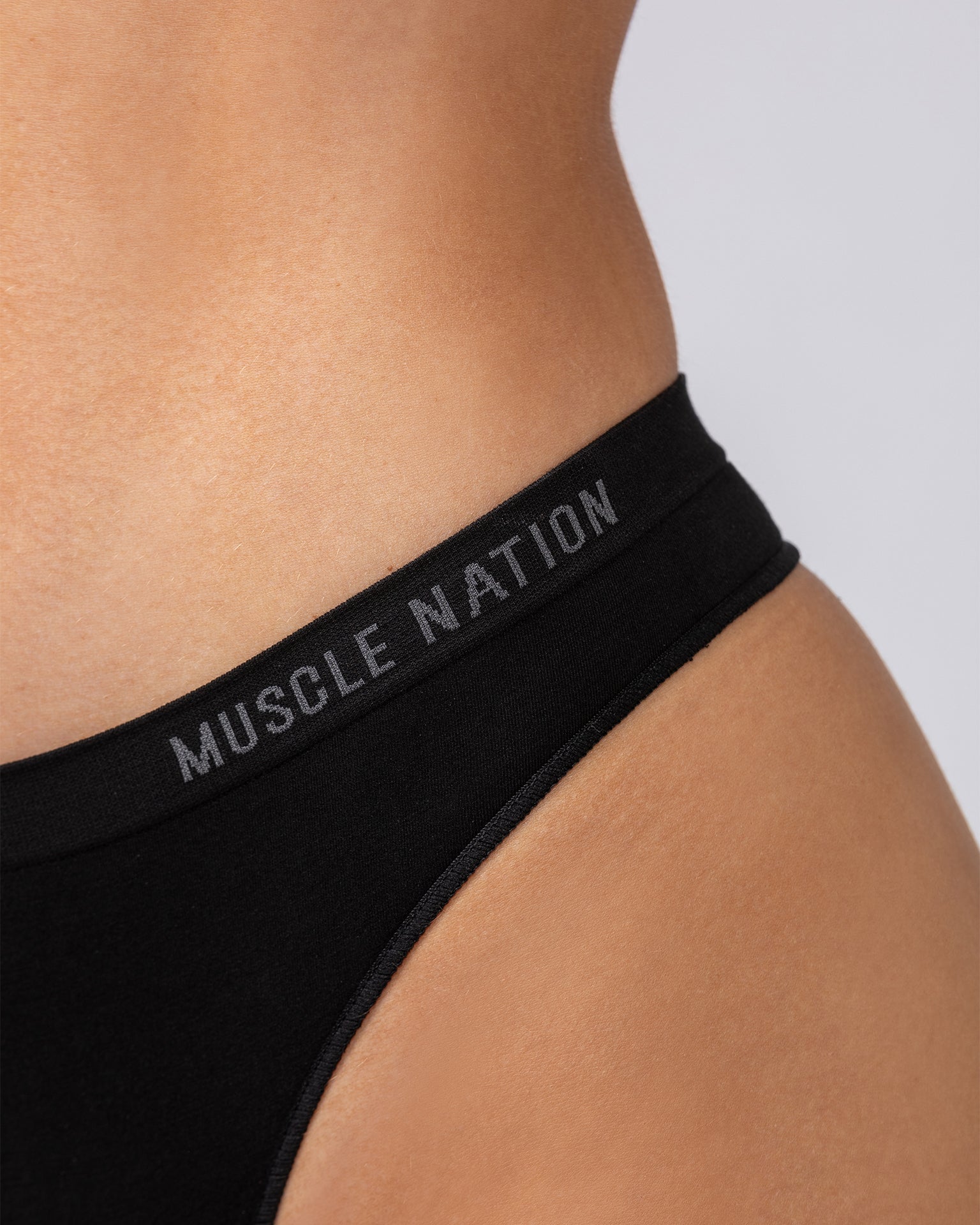 Seamless G-String - 1Pack - Black-Accessories-XS-ACC022578BLK-XS-MNAPPRL43571-3-Muscle Nation
