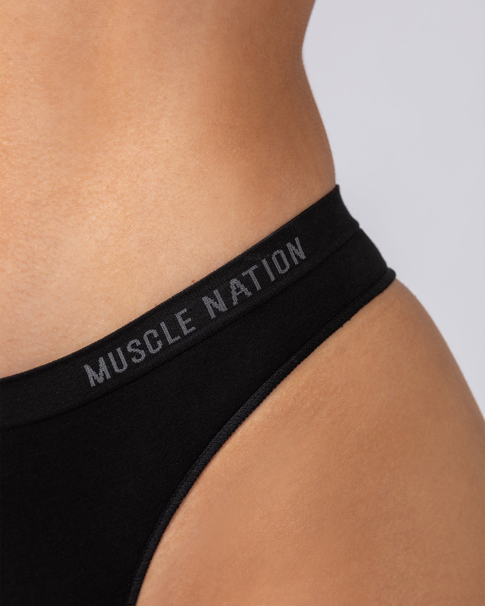 Seamless G-String - 1Pack - Black-Accessories-XS-ACC022578BLK-XS-MNAPPRL43571-3-Muscle Nation