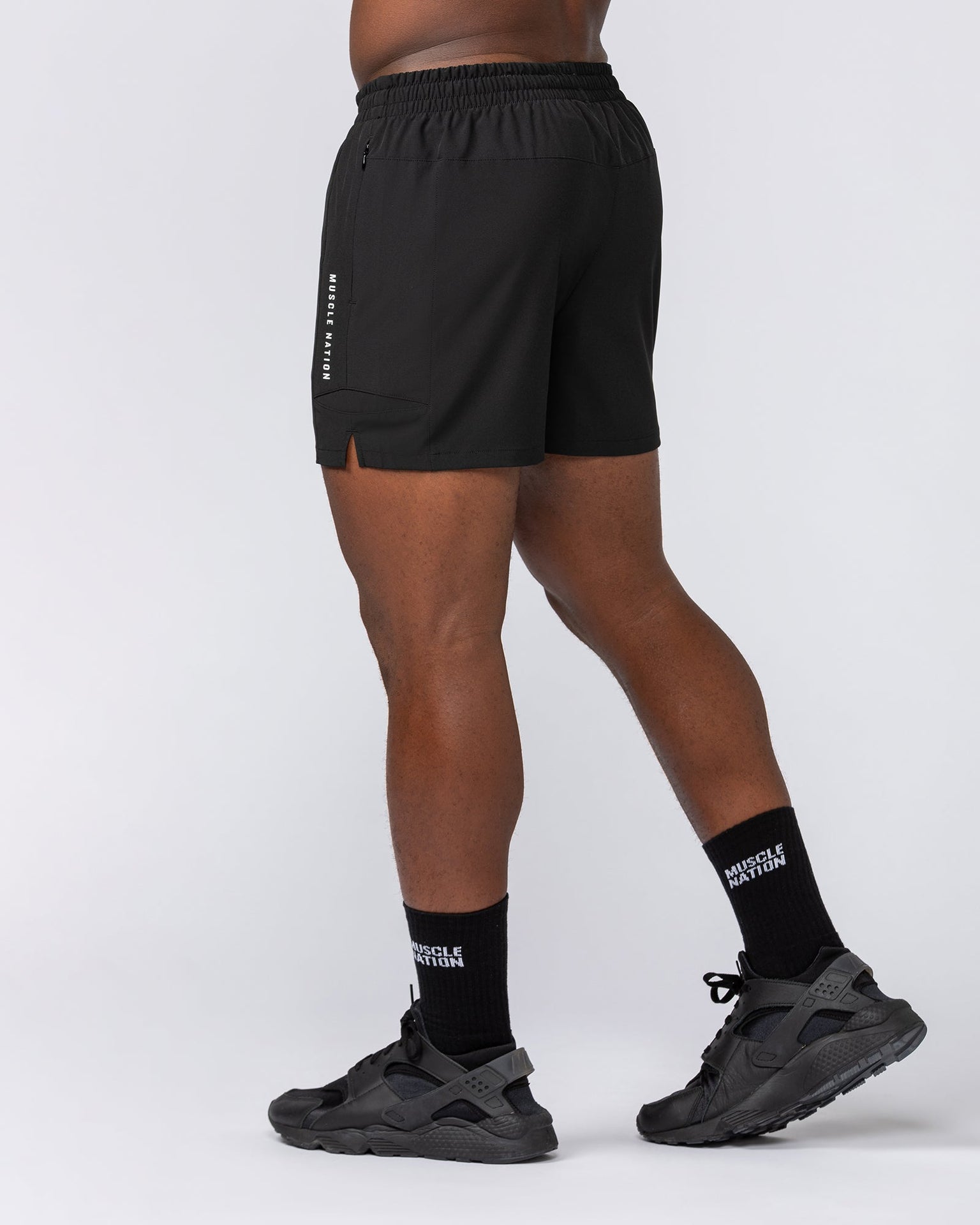 Streamline Training 3" Shorts - Black-Shorts-XS-072310BLK-XS-MNAPPRL48018-4-Muscle Nation
