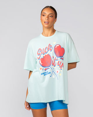 Sweetie Oversized Tee - Salt Water-T-Shirts-XXS-042548SWTR-XXS-MNAPPRL42314-2-Muscle Nation