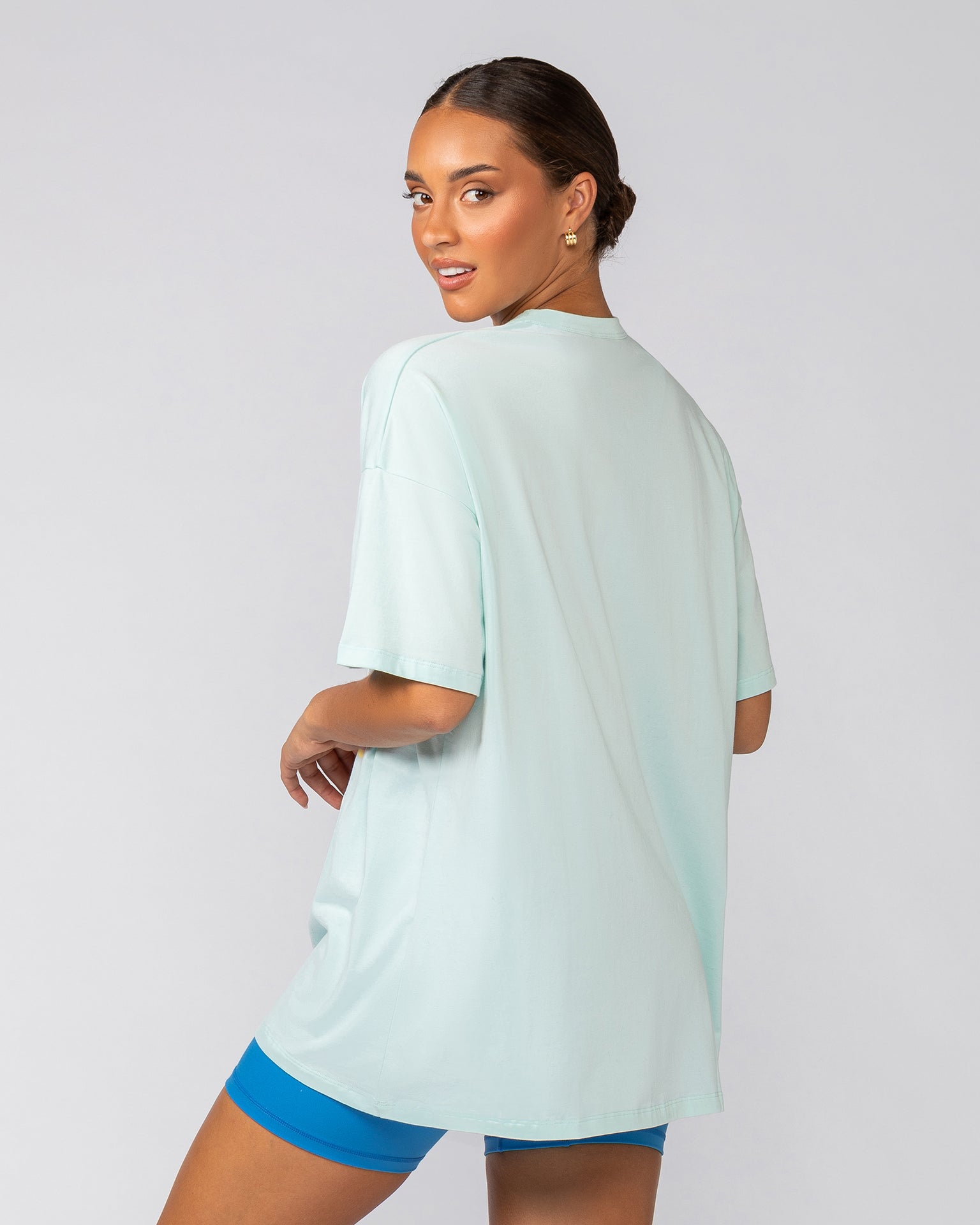 Sweetie Oversized Tee - Salt Water-T-Shirts-XXS-042548SWTR-XXS-MNAPPRL42314-4-Muscle Nation