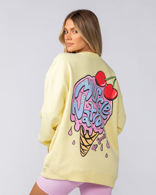 Tasty Oversized Pullover - Limoncello-Tops-XXS-052512LMCO-XXS-MNAPPRL42673-2-Muscle Nation