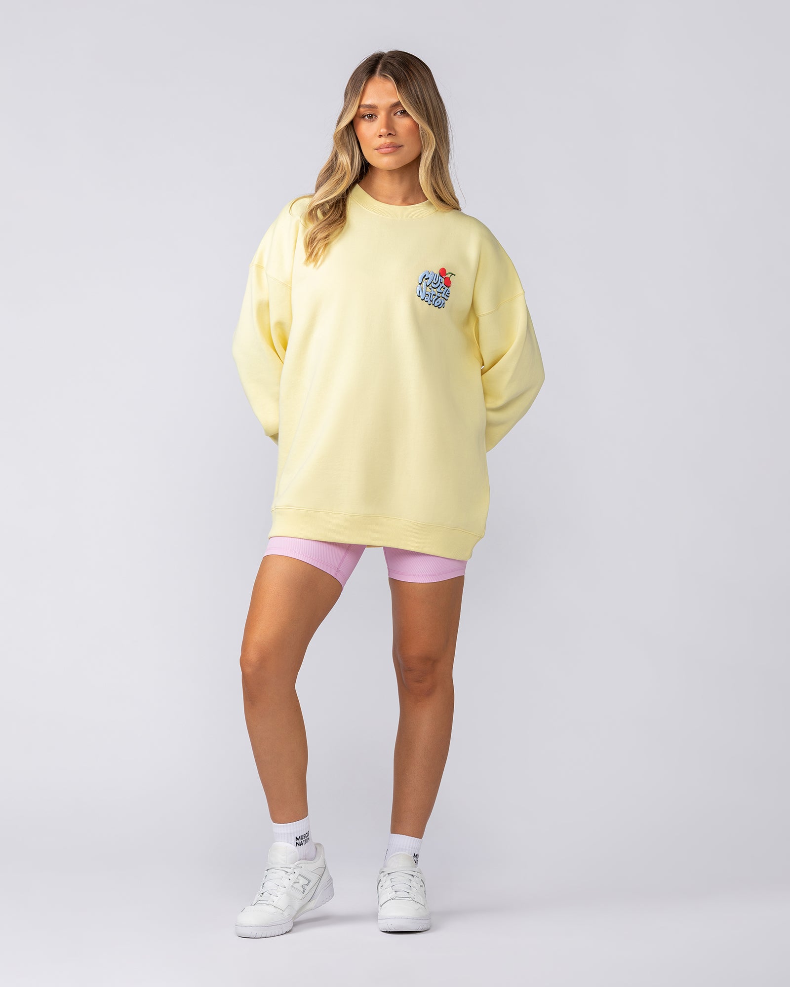 Tasty Oversized Pullover - Limoncello-Tops-XXS-052512LMCO-XXS-MNAPPRL42673-7-Muscle Nation