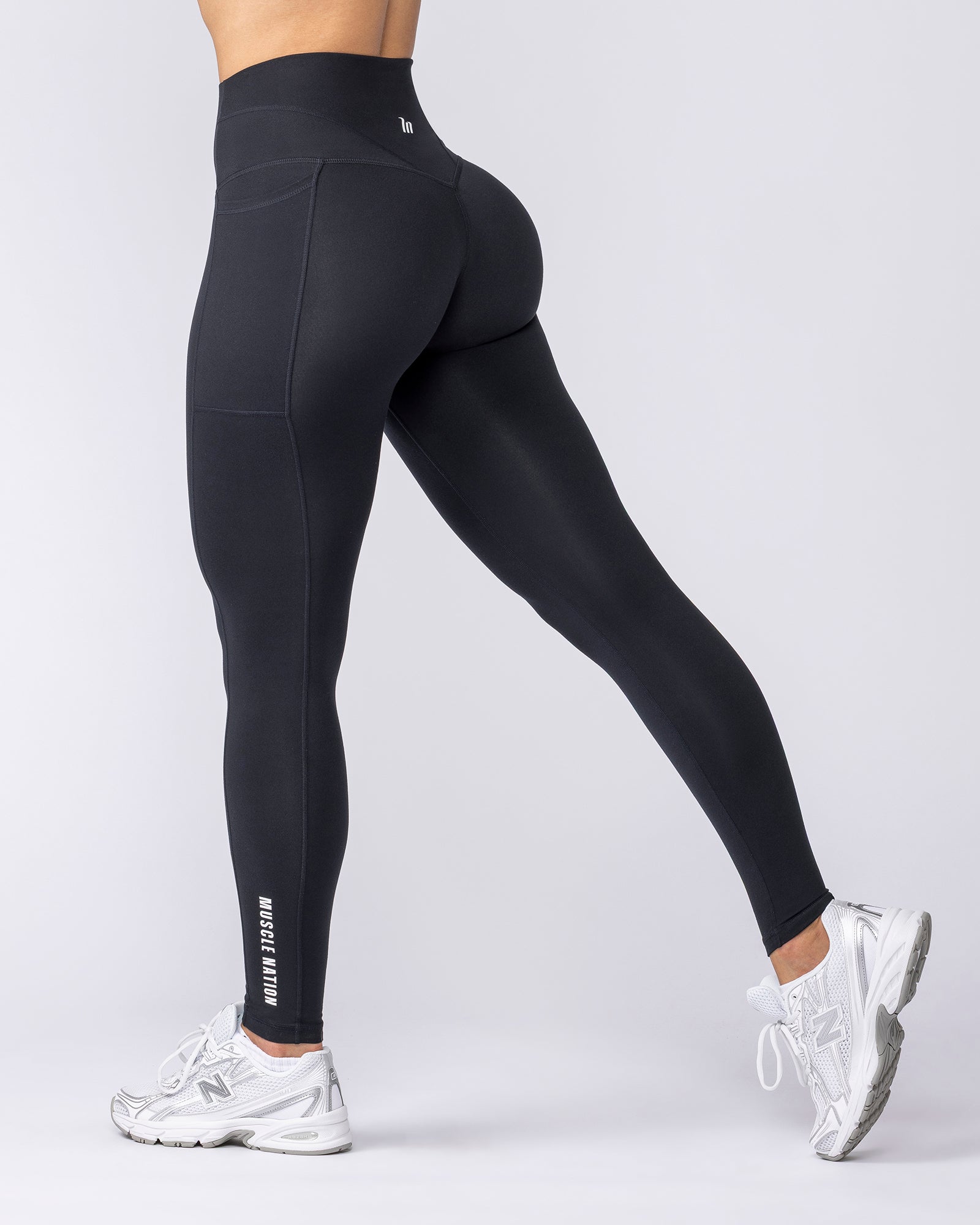 Unrivalled Everyday Pocket Full Length Leggings - Black