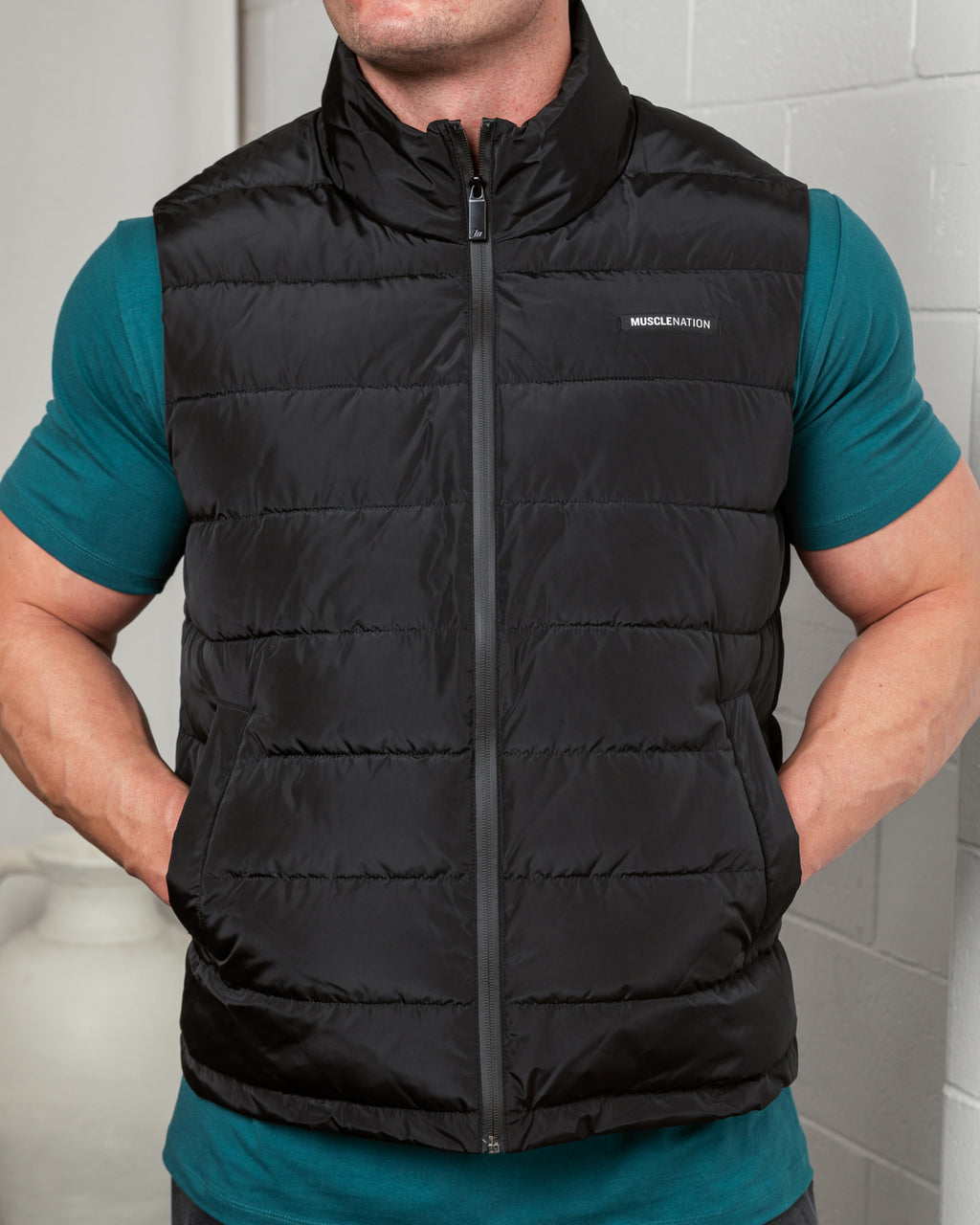 Unisex Puffer Vest – Muscle Nation