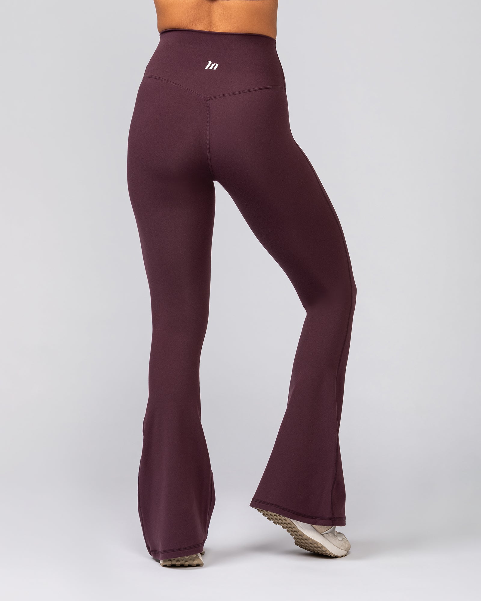 Zero Rise Everyday Flare Leggings - Fig-Leggings-XXS-022525FIG-XXS-MNAPPRL41455-5-Muscle Nation