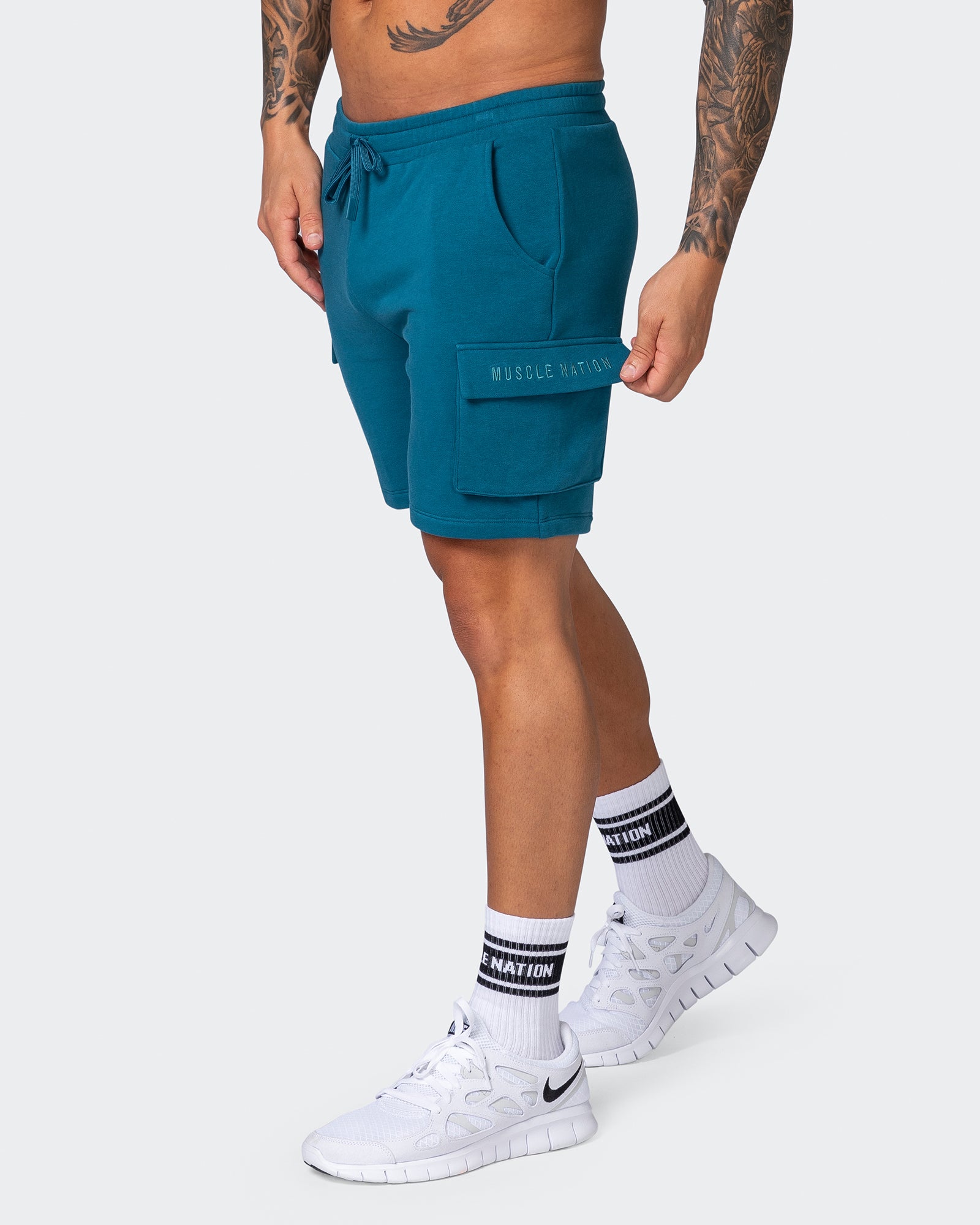 Cargo Shorts - Marine-Shorts-S-112237MARINE-S-MNAPPRL18379-1-Muscle Nation